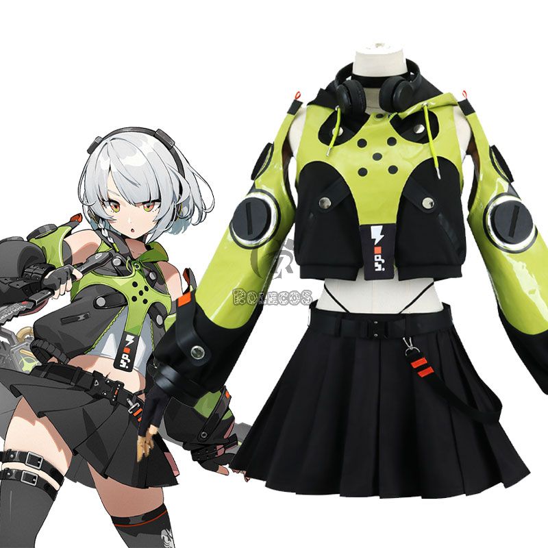 Game Zenless Zone Zero Gentle House Anby Demara Cosplay Costume