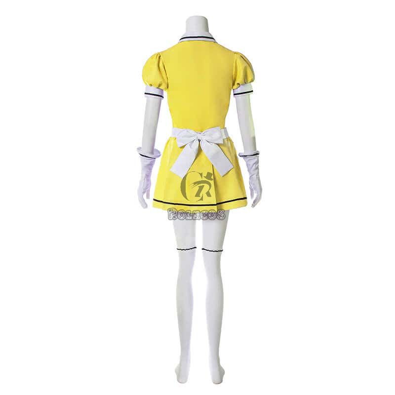 Blend S Mafuyu Hoshikawa Yellow Anime Cosplay Costumes