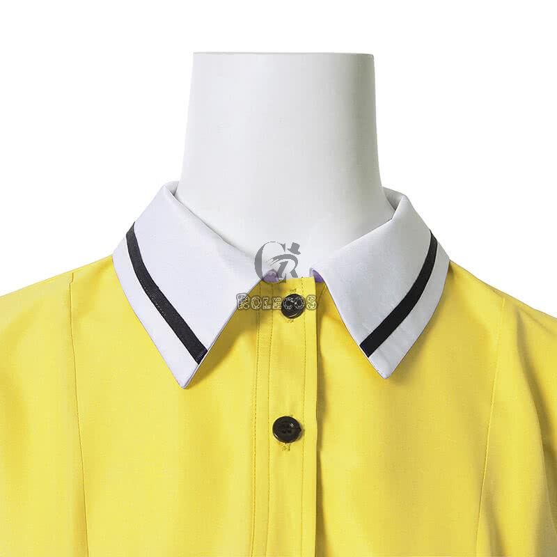 Blend S Mafuyu Hoshikawa Yellow Anime Cosplay Costumes