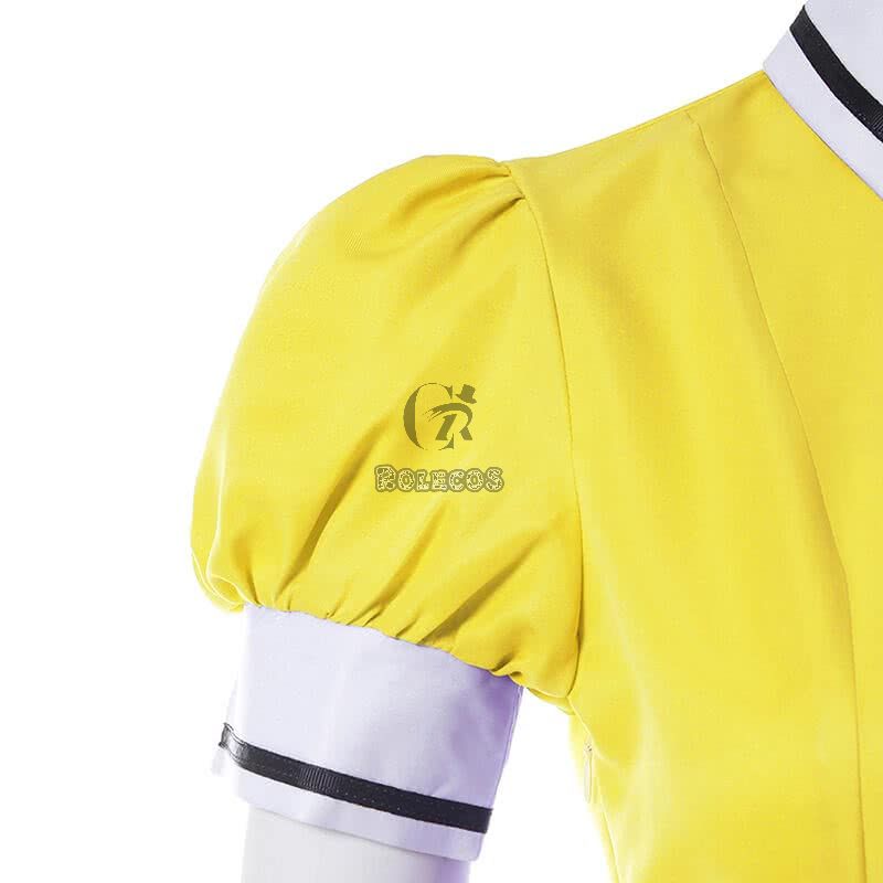Blend S Mafuyu Hoshikawa Yellow Anime Cosplay Costumes