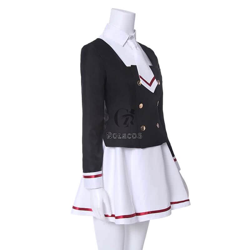 Cardcaptor Sakura Clear Card Tomoyo Daidouji Skirt Anime Cosplay Costumes