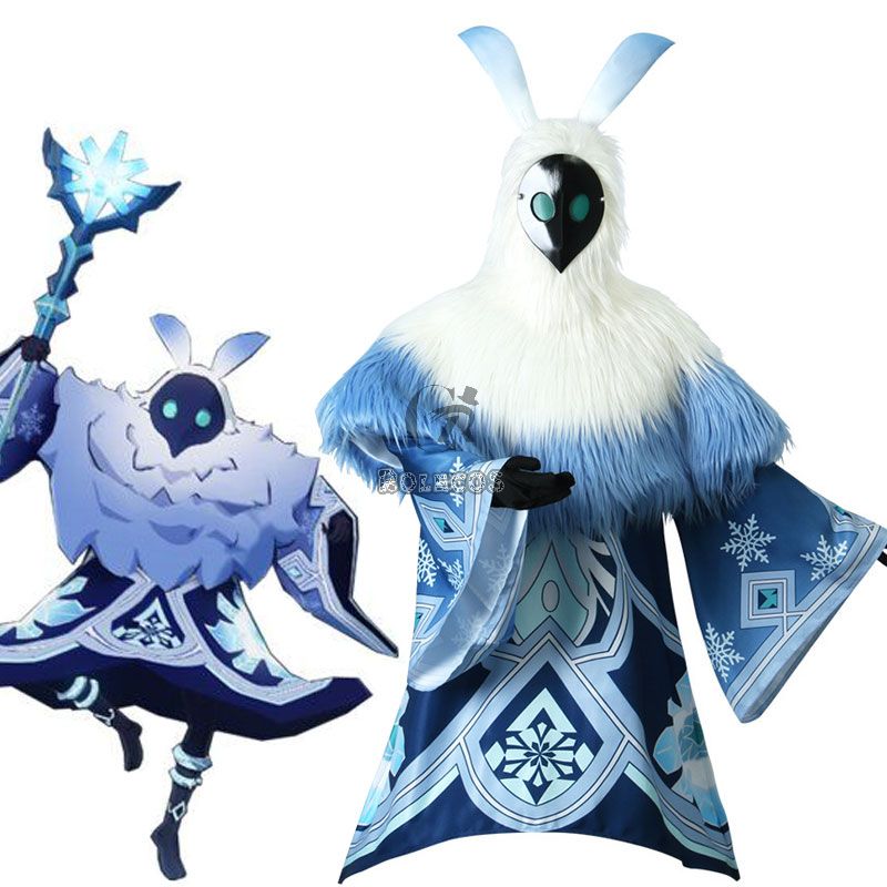 Genshin Impact Abyss Mage Cosplay Costume Halloween Costume