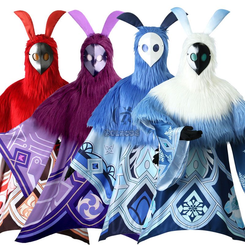 Genshin Impact Abyss Mage Cosplay Costume Halloween Costume