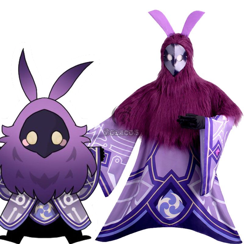 Genshin Impact Abyss Mage Cosplay Costume Halloween Costume