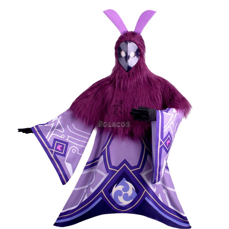 Genshin Impact Abyss Mage Cosplay Costume Halloween Costume