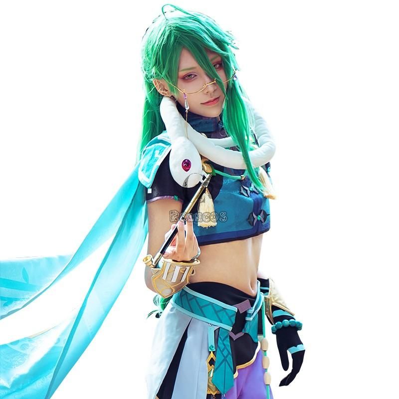 Game Genshin Impact Baizhu Cosplay Costume