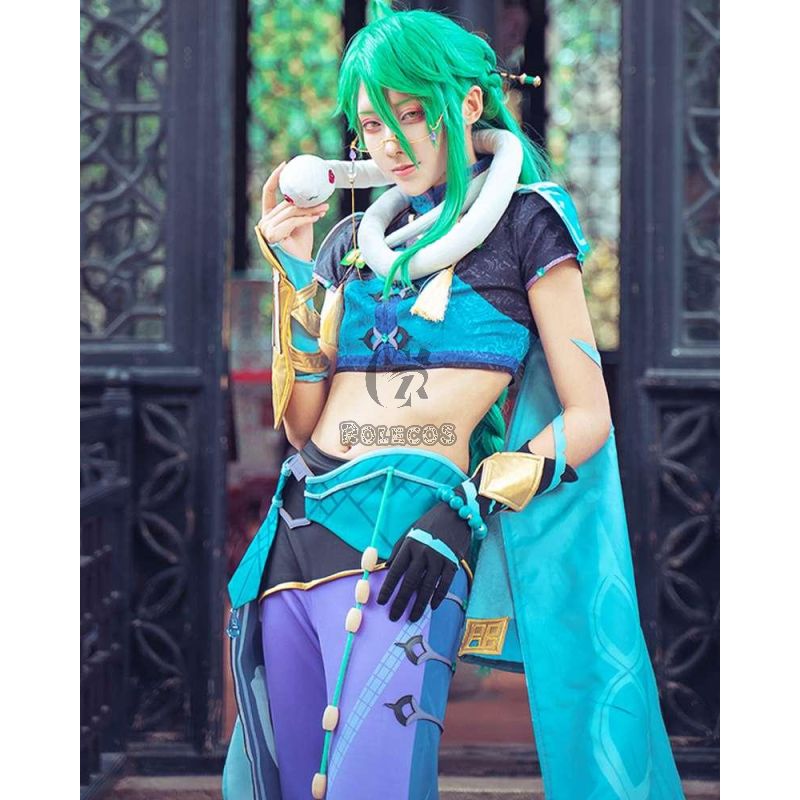 Game Genshin Impact Baizhu Cosplay Costume