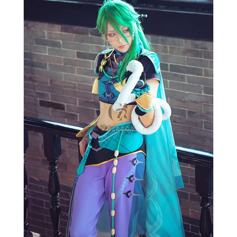 Game Genshin Impact Baizhu Cosplay Costume