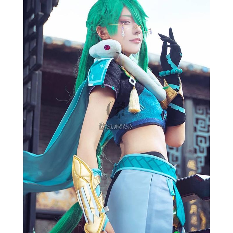Game Genshin Impact Baizhu Cosplay Costume