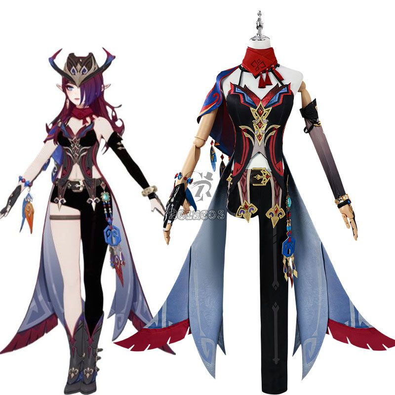Genshin Impact Chasca Cosplay Costume