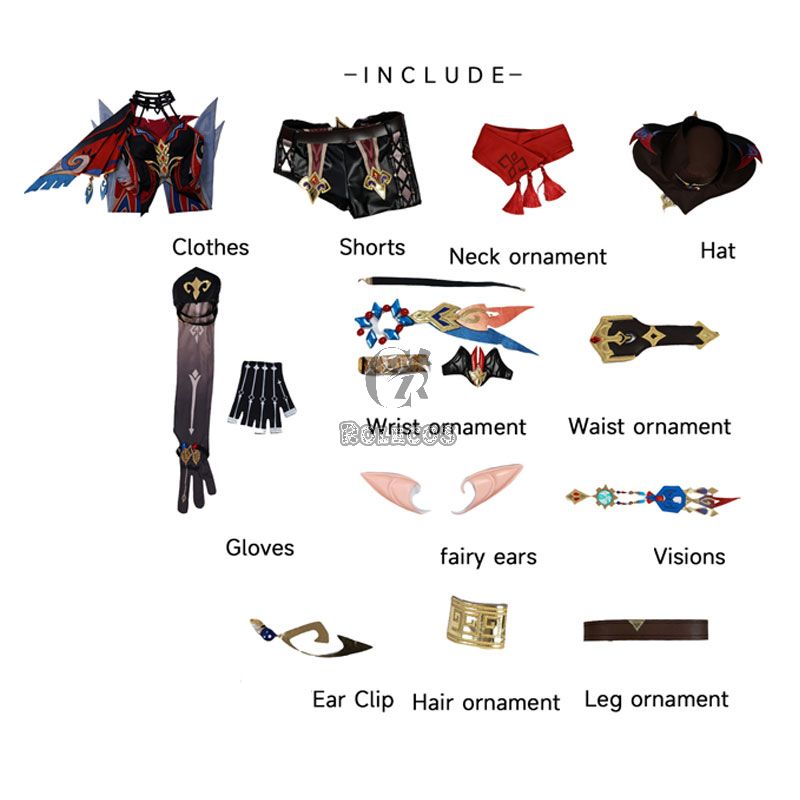 Genshin Impact Chasca Cosplay Costume