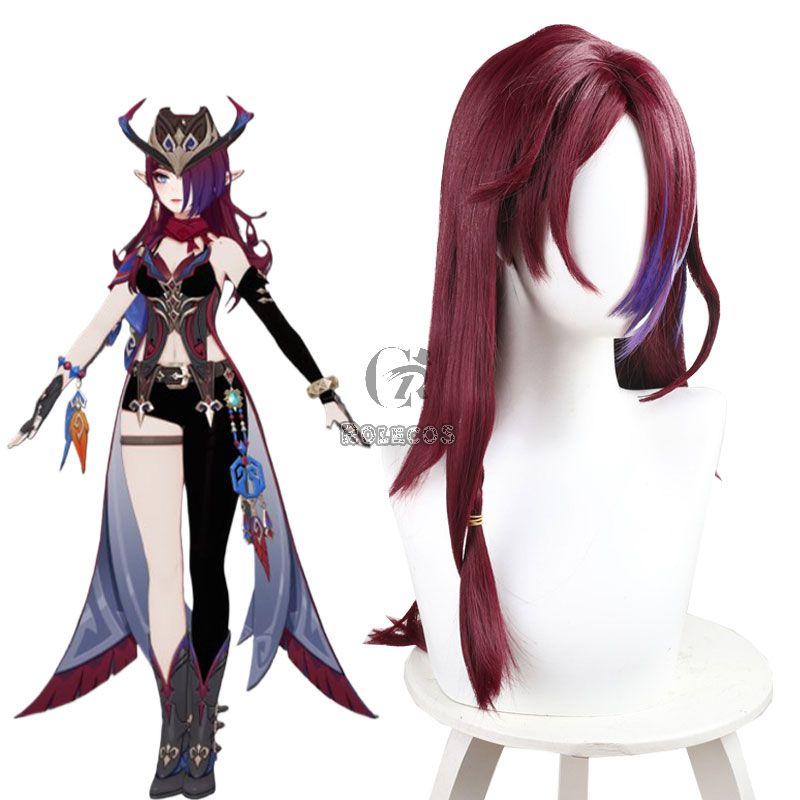 Genshin Impact Chasca Cosplay Wig