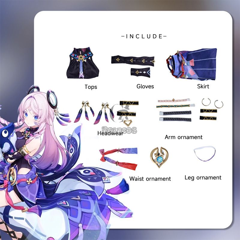 Genshin Impact Citlali Cosplay Costume