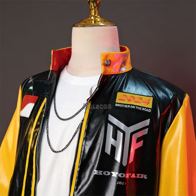 Genshin Impact Diluc Racing Suit Cosplay Costume