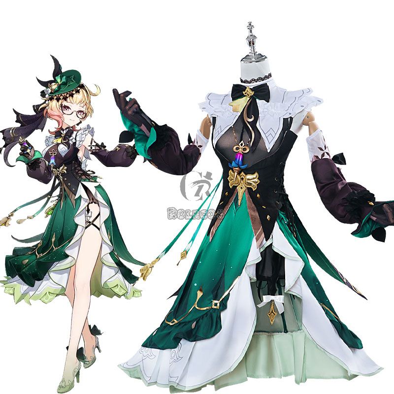 Genshin Impact Emilie Cosplay Costume