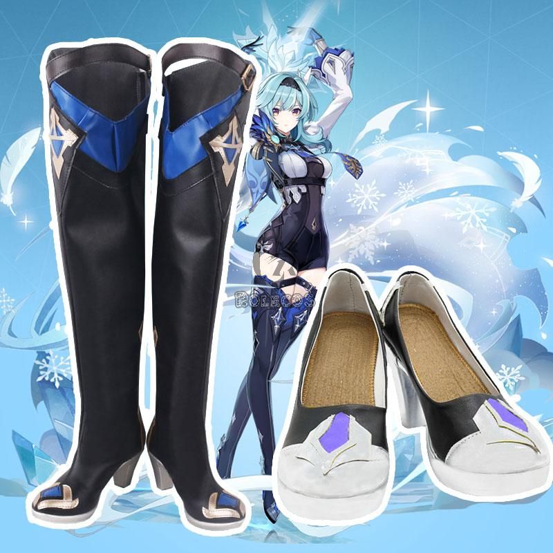 Genshin Impact Eula Cosplay Shoes 2 Style 