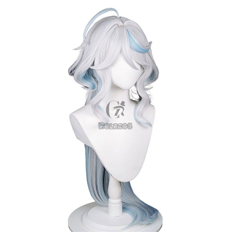 Genshin Impact Focalors Cosplay Wigs