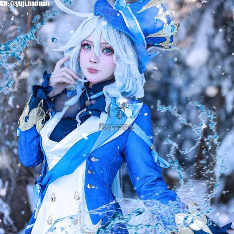 Genshin Impact Furina Focalors Cosplay Costume