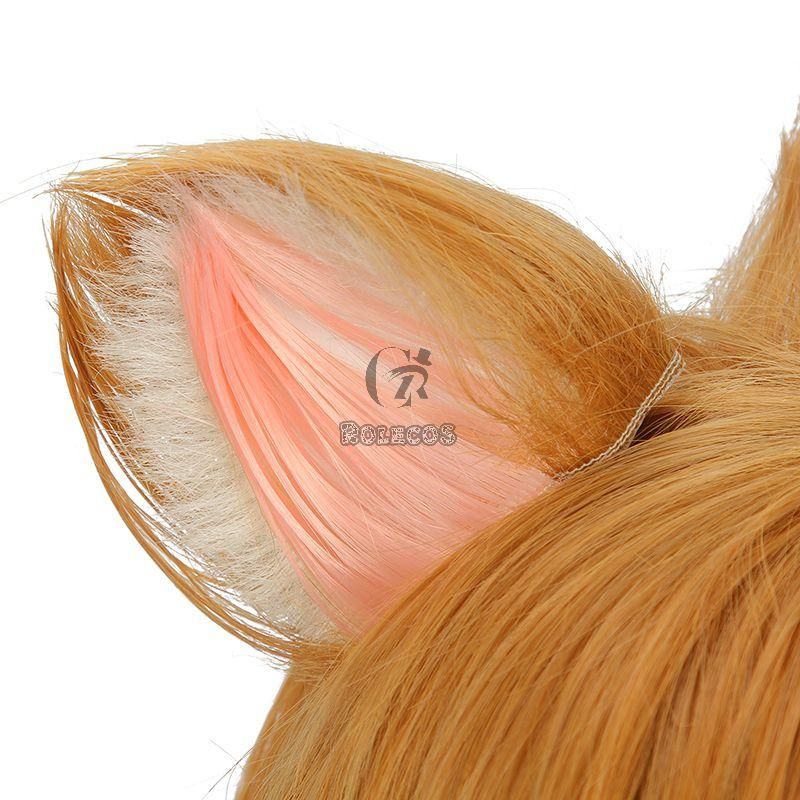 genshin impact gorou cosplay wig