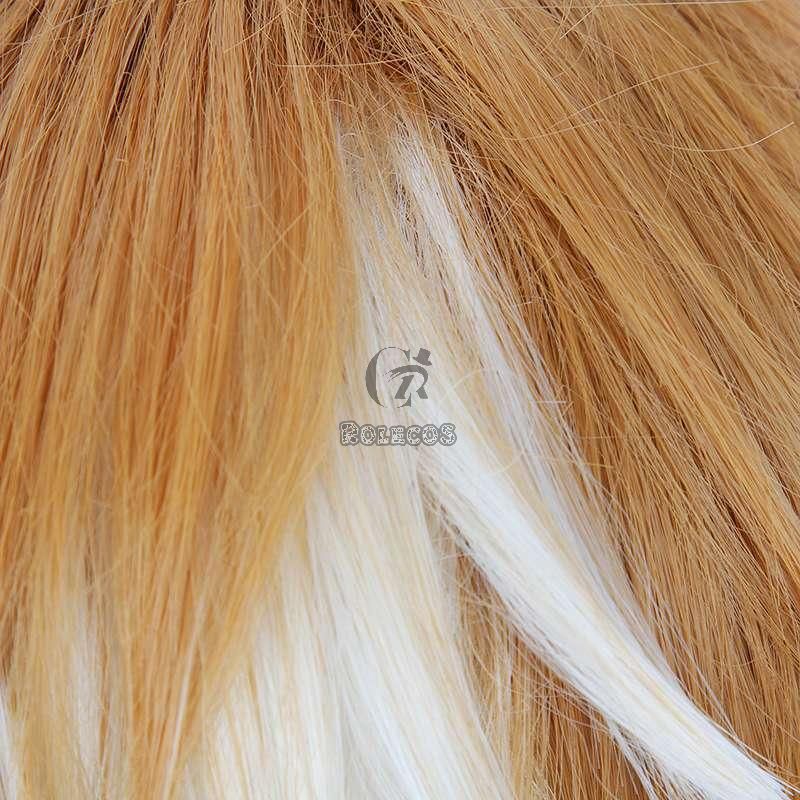 genshin impact gorou cosplay wig