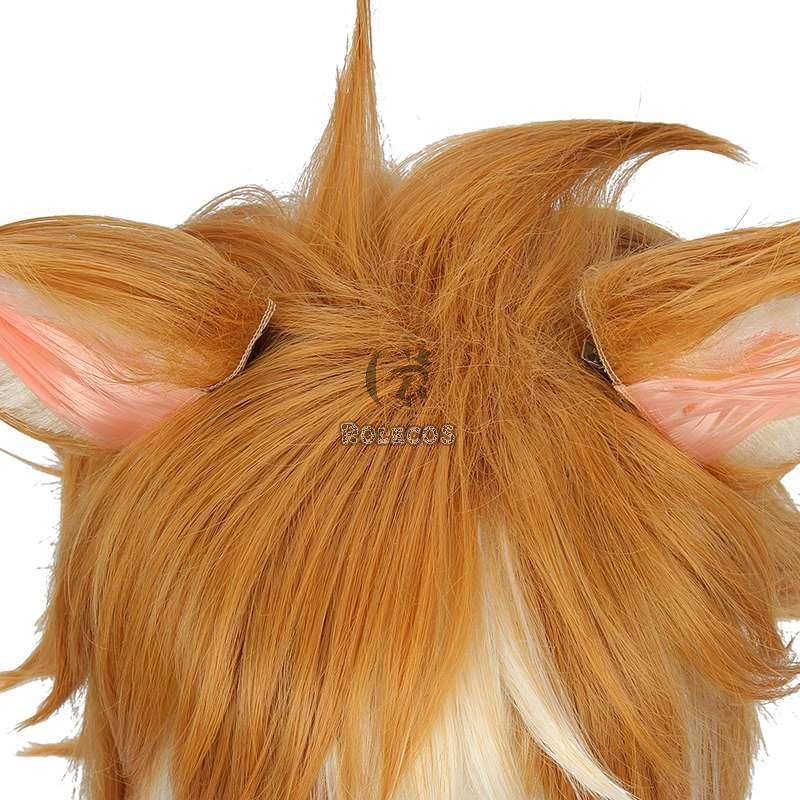 genshin impact gorou cosplay wig