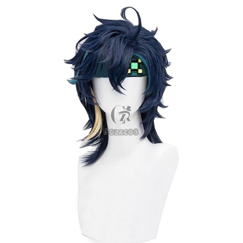 Genshin Impact Kinich Cosplay Wig