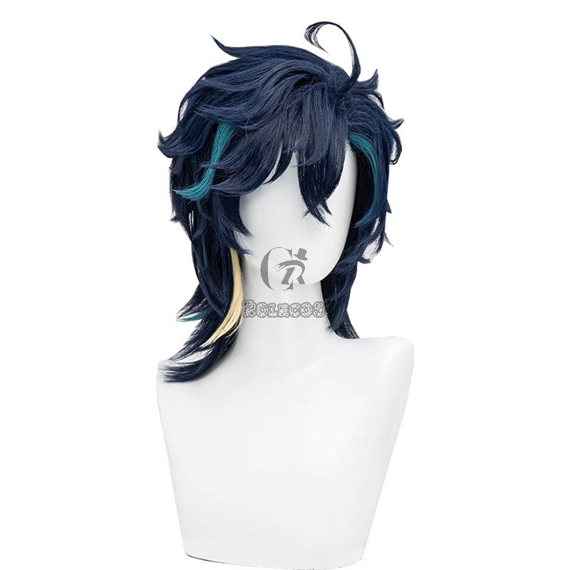 Genshin Impact Kinich Cosplay Wig
