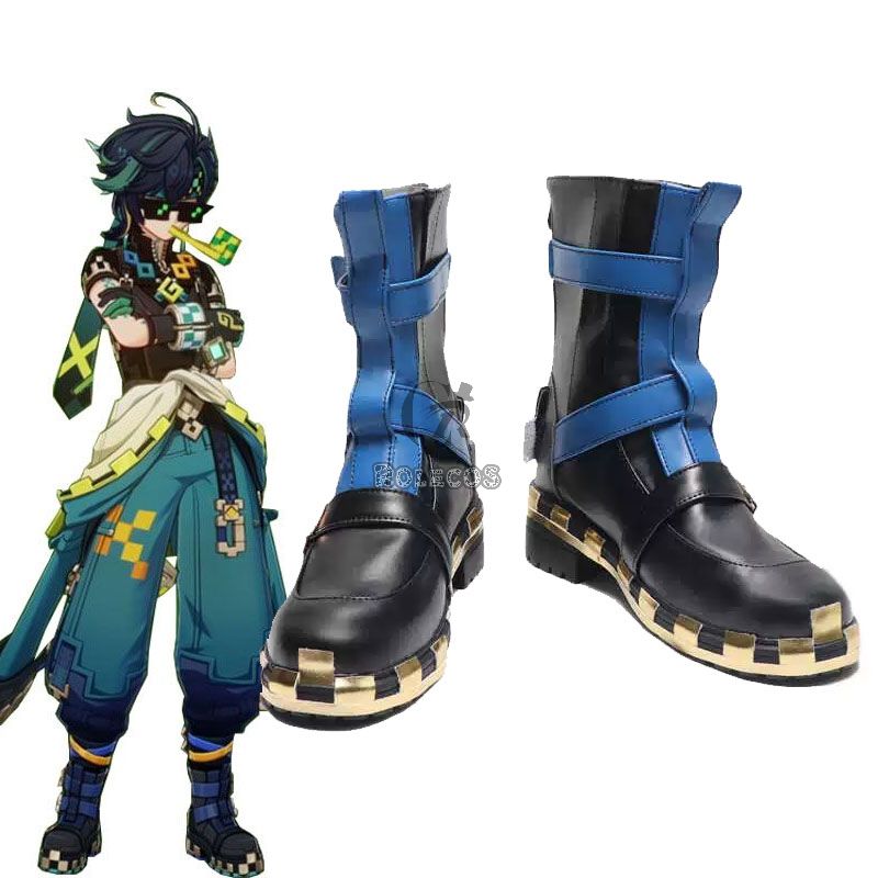 Genshin Impact Kinich Natlan Cosplay Shoes