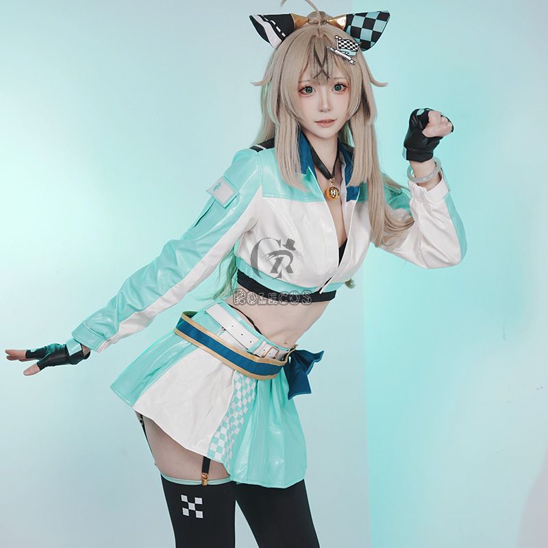 Genshin Impact Kirara Racing Suit Cosplay Costume