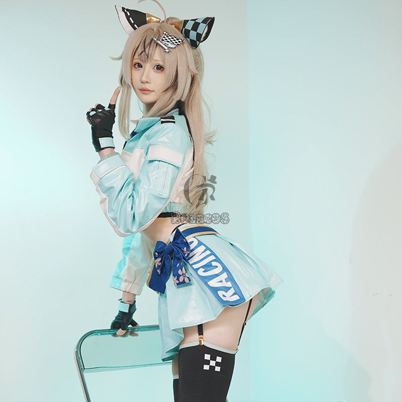Genshin Impact Kirara Racing Suit Cosplay Costume