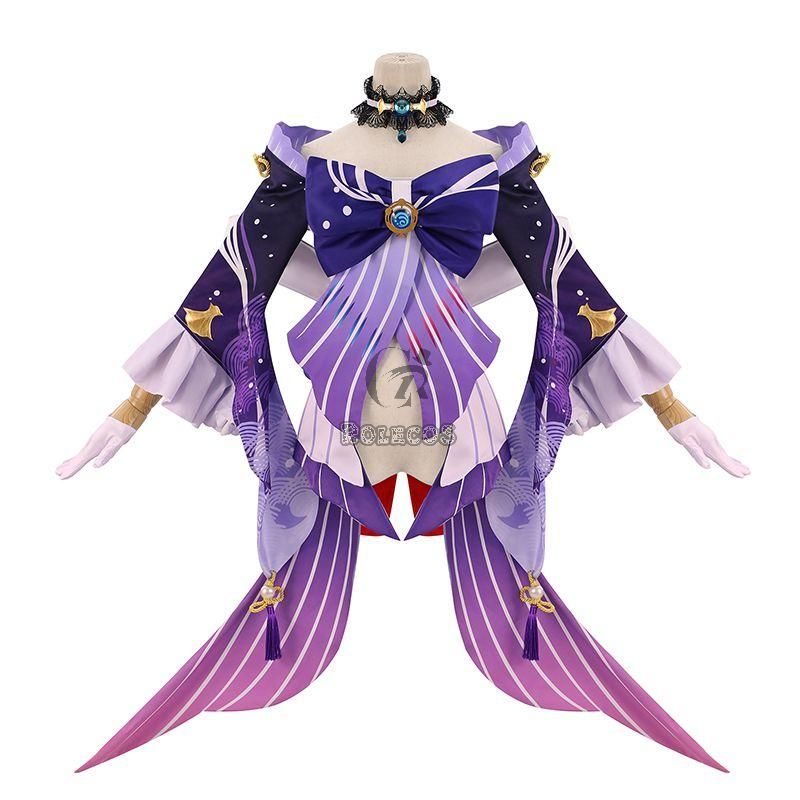 Genshin Impact Sangonomiya Kokomi Cosplay Costume