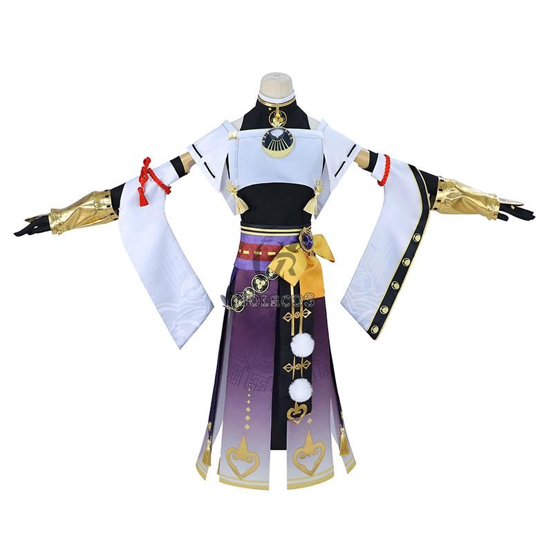 Genshin Impact Kujou Sara Cosplay Costume