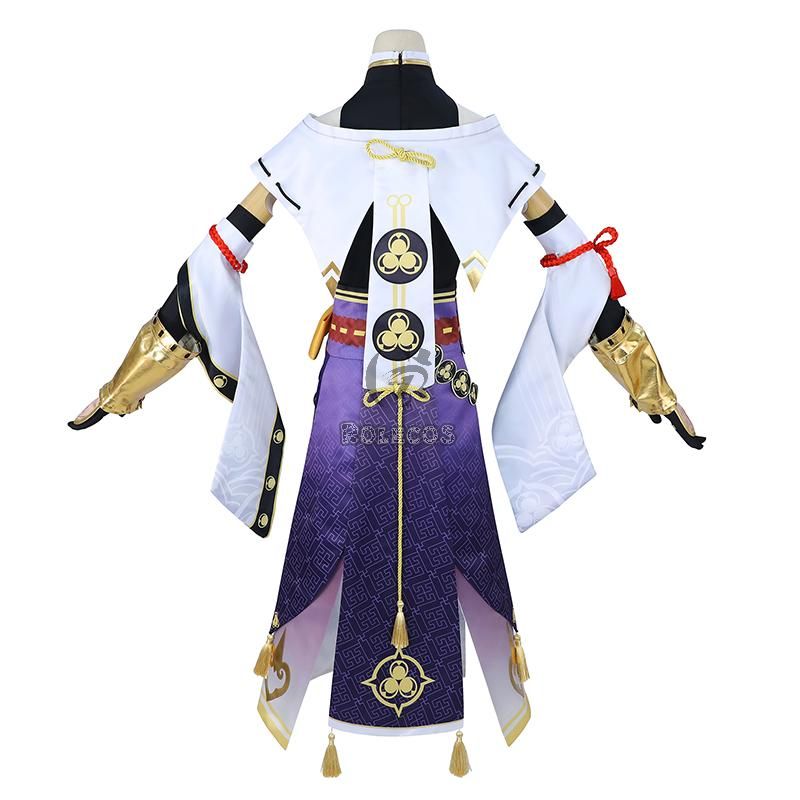 Genshin Impact Kujou Sara Cosplay Costume