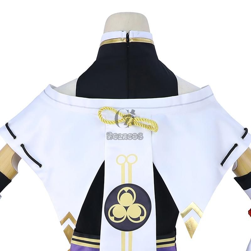 Genshin Impact Kujou Sara Cosplay Costume