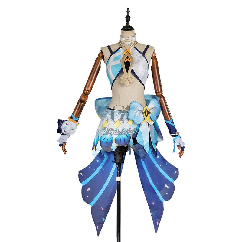 Genshin Impact Mualani Cosplay Costume