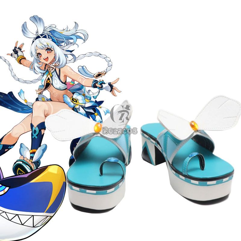 Genshin Impact Mualani Natlan Cosplay Shoes