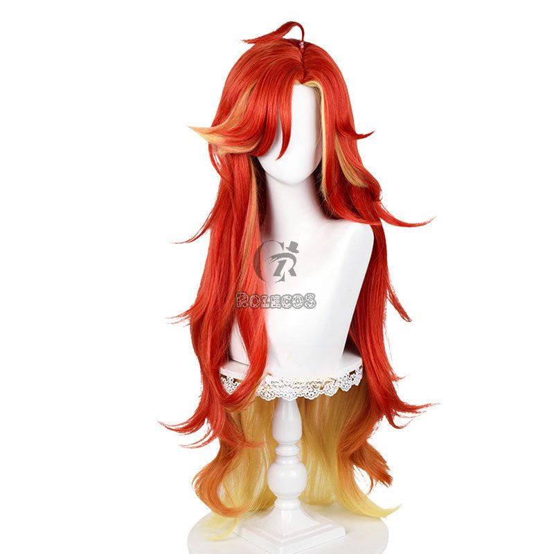 Genshin Impact Mavuika Cosplay Wig
