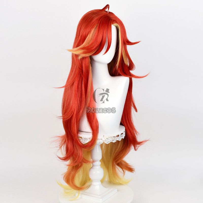 Genshin Impact Mavuika Cosplay Wig