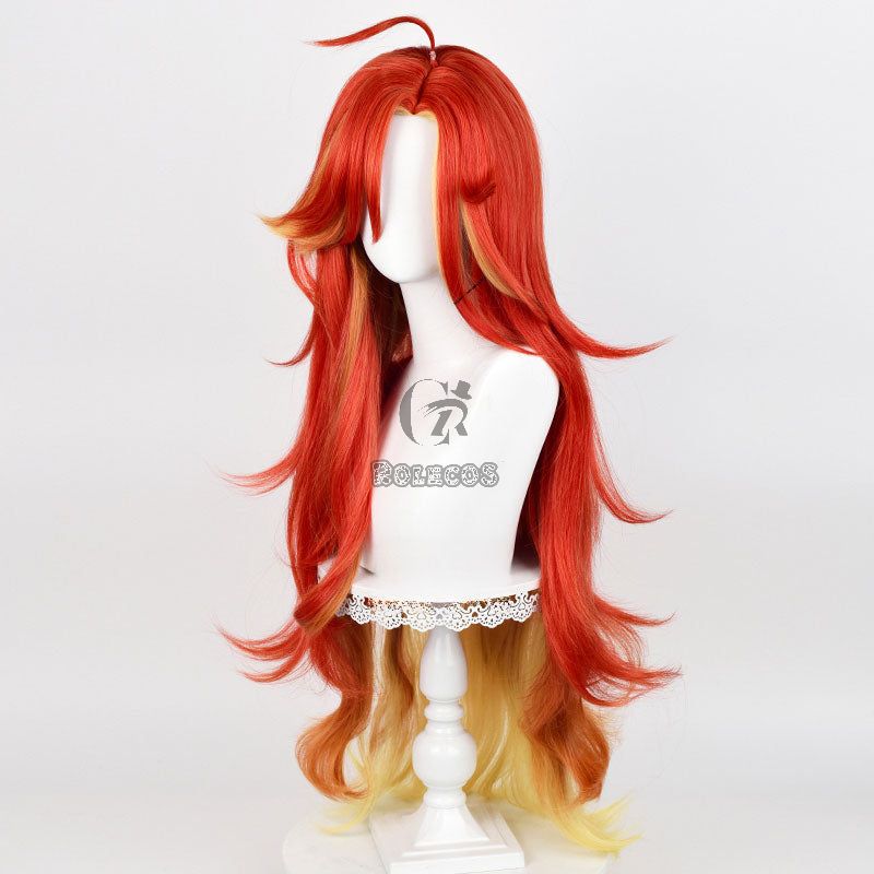 Genshin Impact Mavuika Cosplay Wig