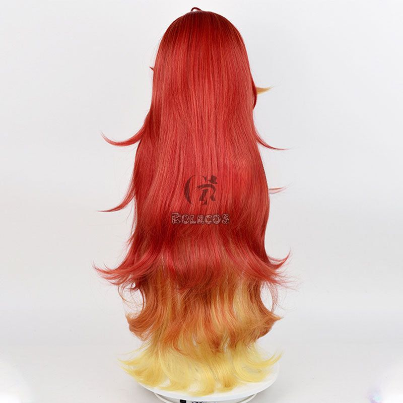 Genshin Impact Mavuika Cosplay Wig