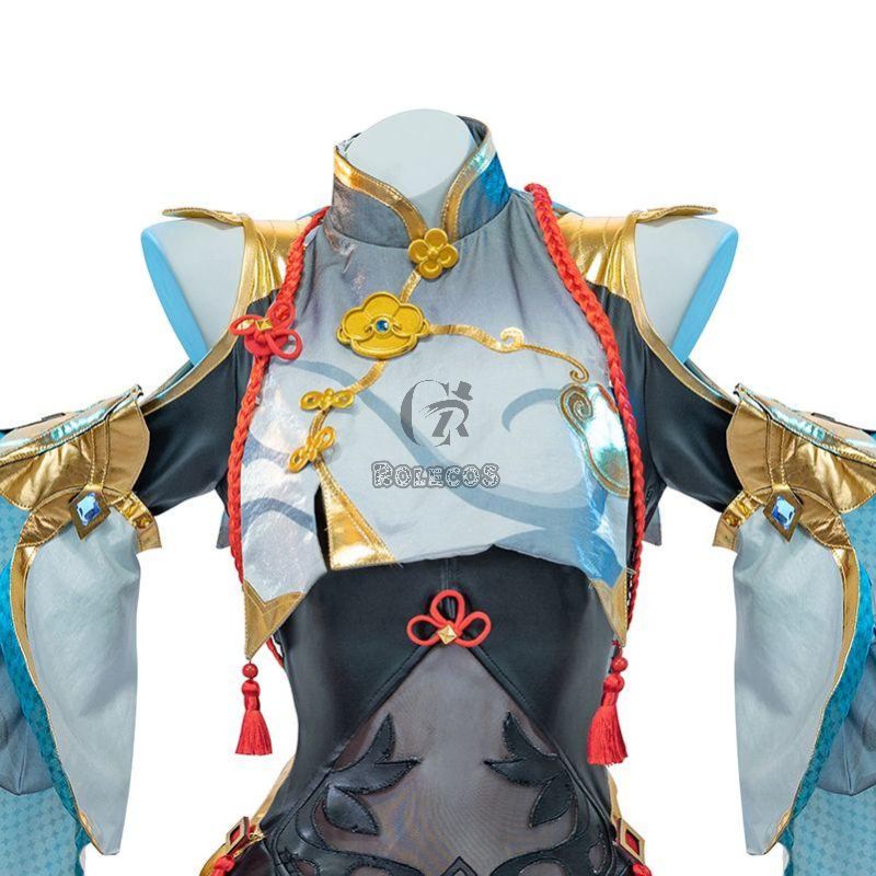 Genshin Impact Shenhe Cosplay Costume