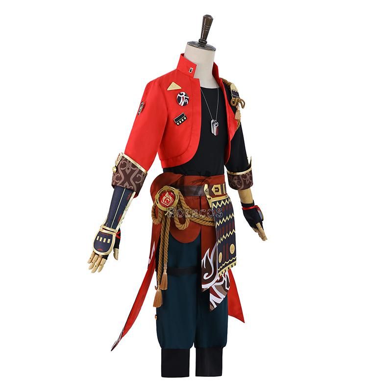 Genshin Impact Tohma Thoma Cosplay Costume