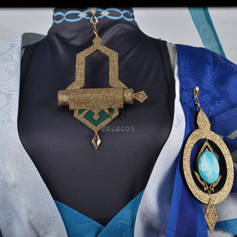 Genshin Impact Wanderer Scaramouche Cosplay Costume 
