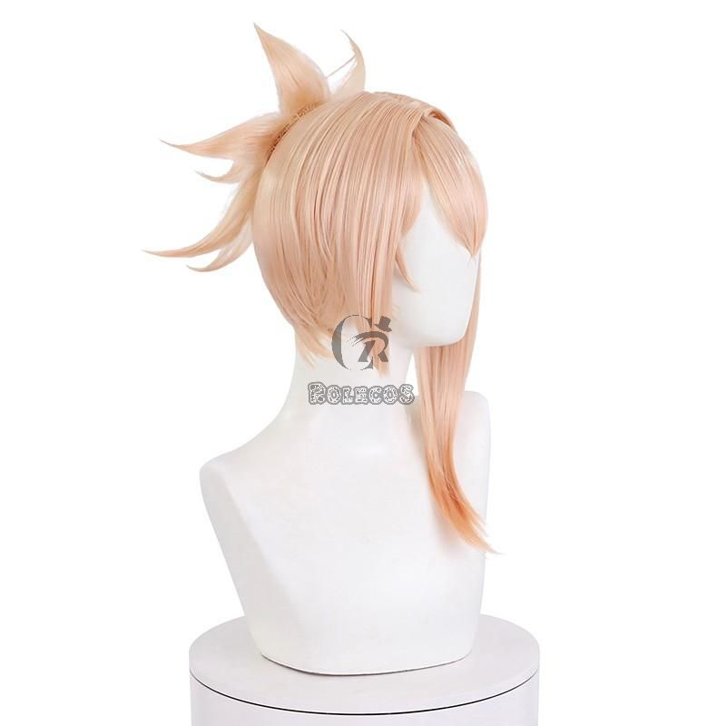 Game Genshin Impact Yoimiya Orange Cosplay Wigs