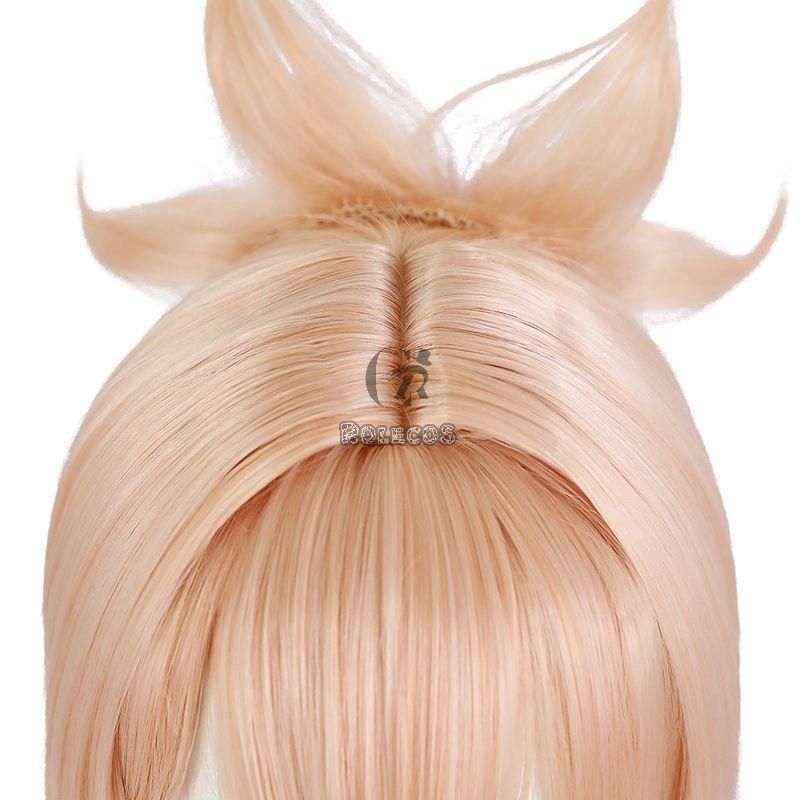Game Genshin Impact Yoimiya Orange Cosplay Wigs