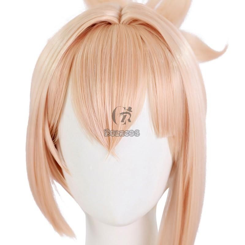 Game Genshin Impact Yoimiya Orange Cosplay Wigs
