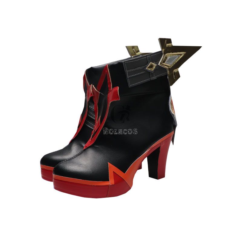 Genshin Impact Mavuika Cosplay Shoes