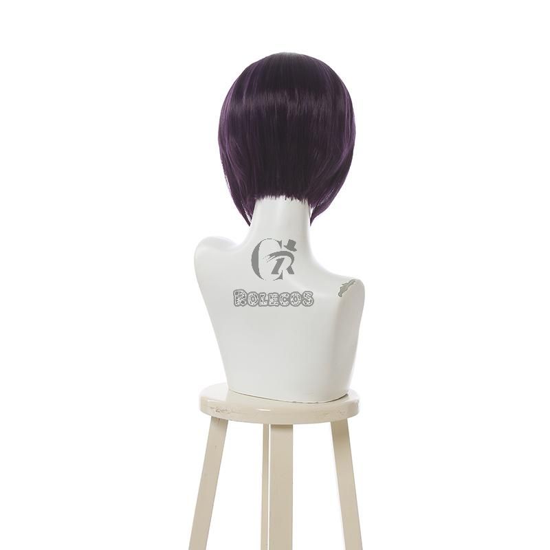 Ghost in the Shell SAC 2045 Kusanagi Motoko Short Purple Wigs