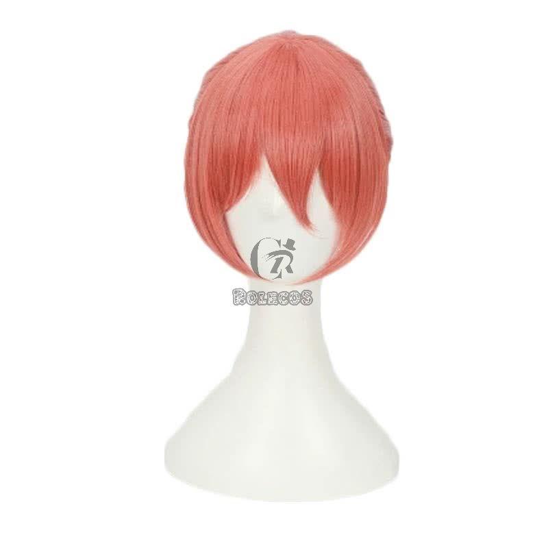 Gintama Kagura Orange Bun Synthetic Cosplay Wig2