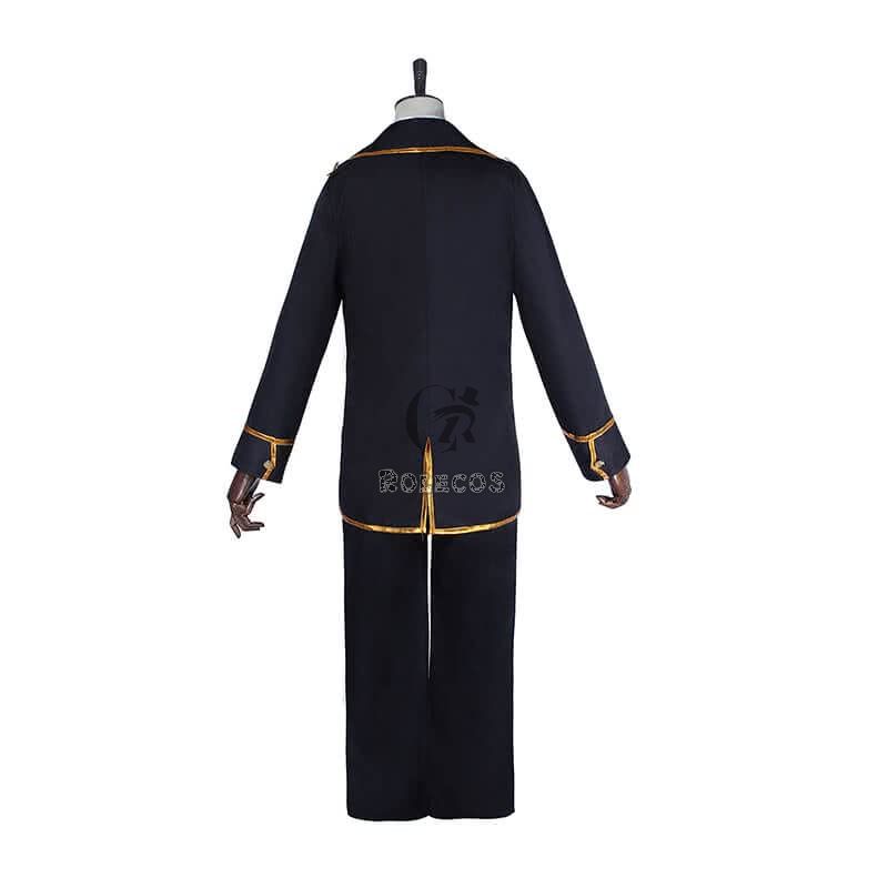 Gintama Toushirou HijikataSougo Okita  Uniform Black Cosplay Costumes